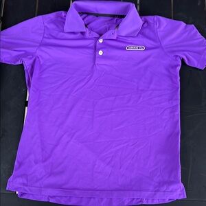 Adidas Purple Polo Shirt Bold Classic Style